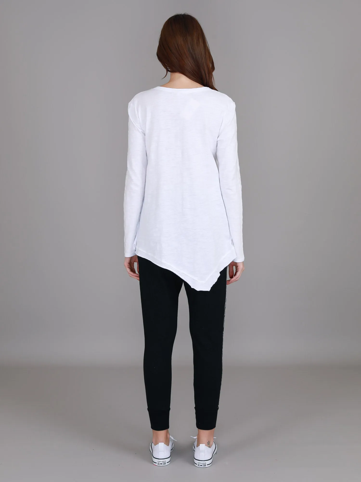 Adelaide Asymmetrical Hem T Shirt