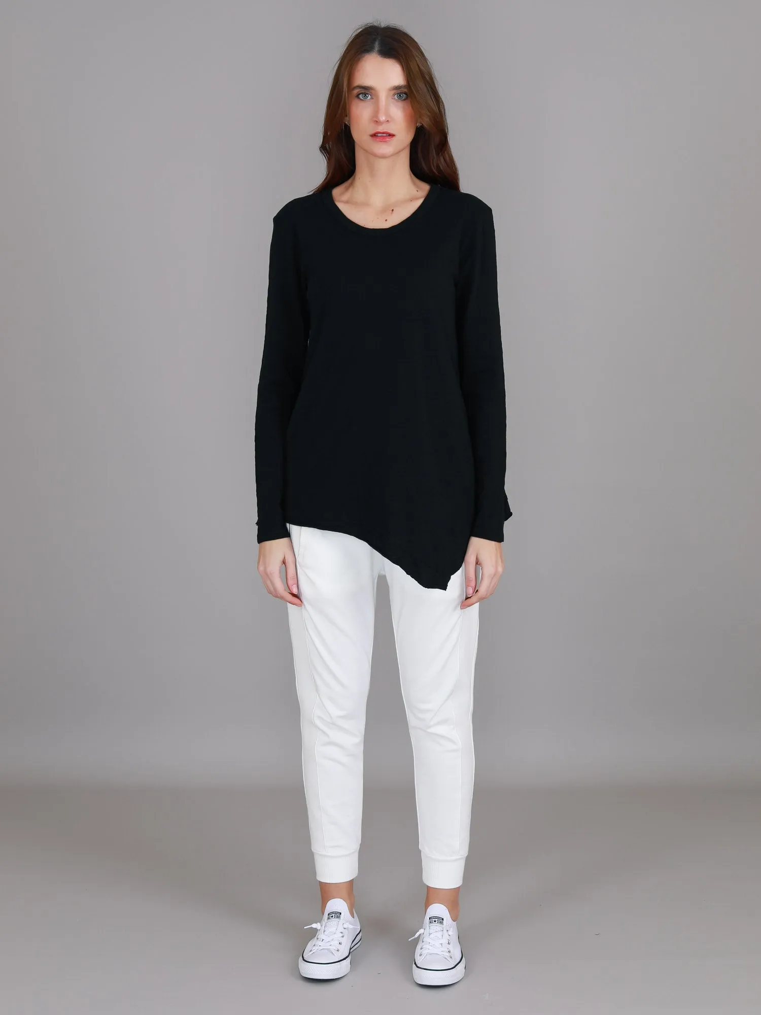 Adelaide Asymmetrical Hem T Shirt