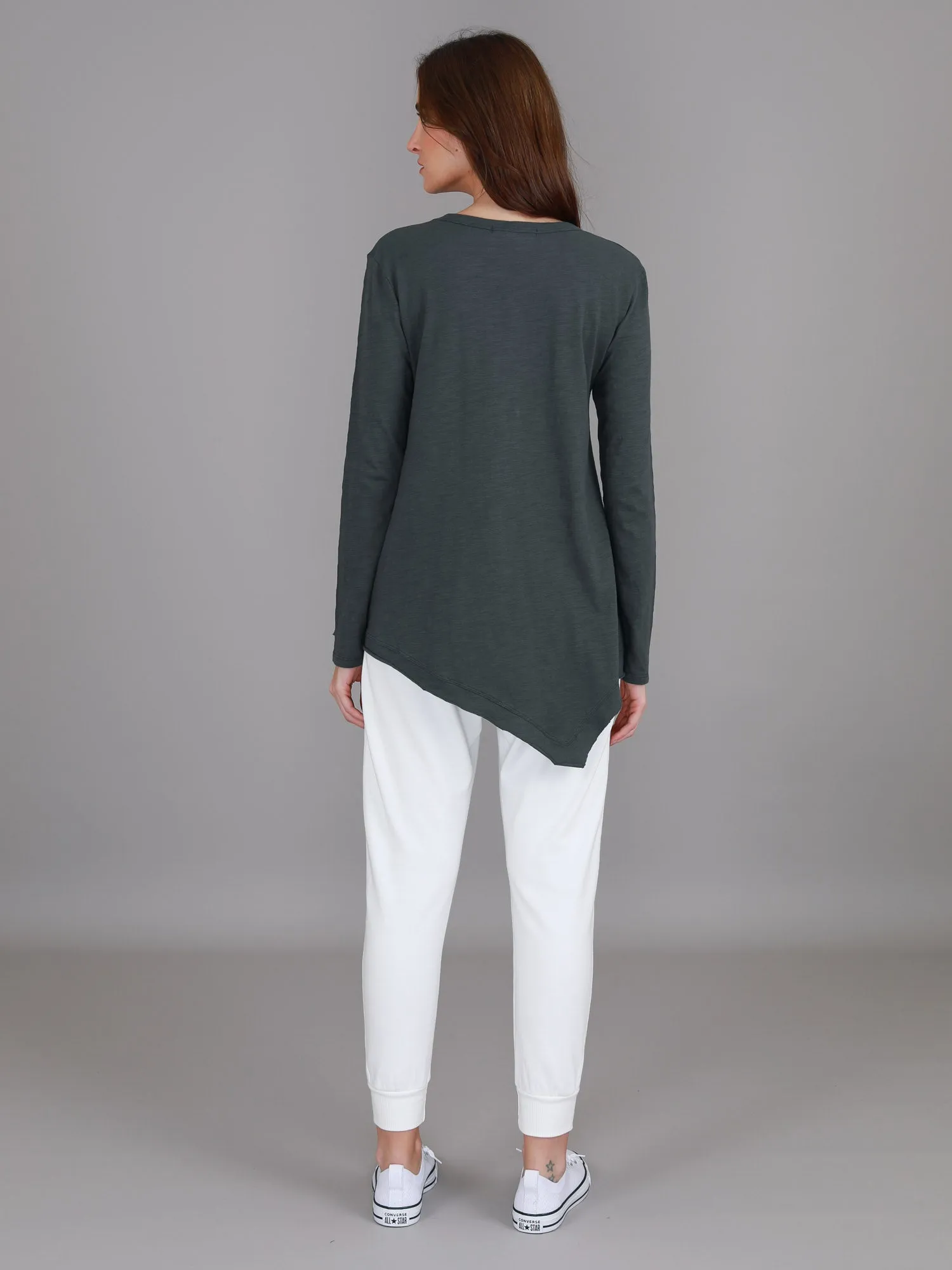 Adelaide Asymmetrical Hem T Shirt