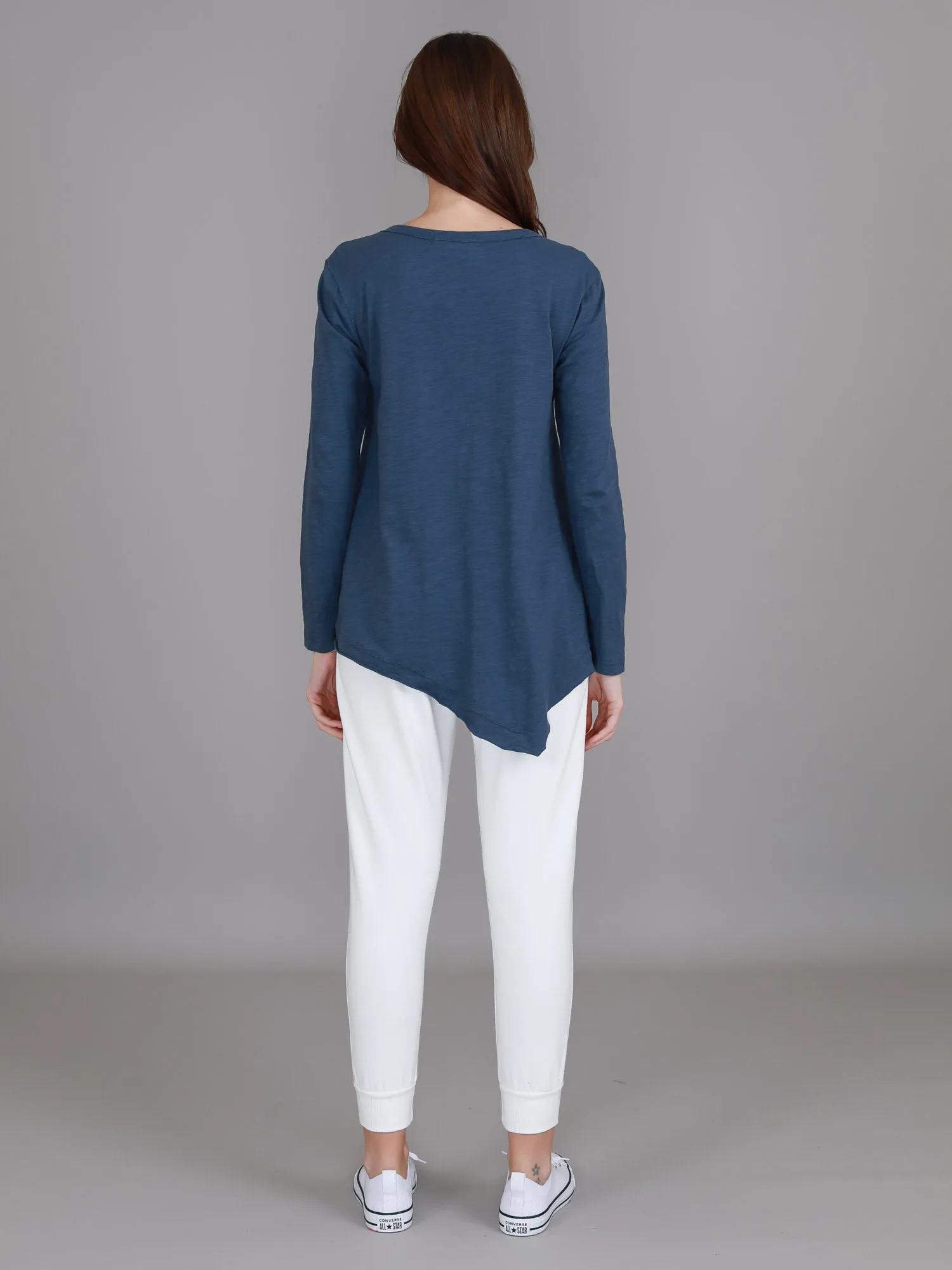 Adelaide Asymmetrical Hem T Shirt