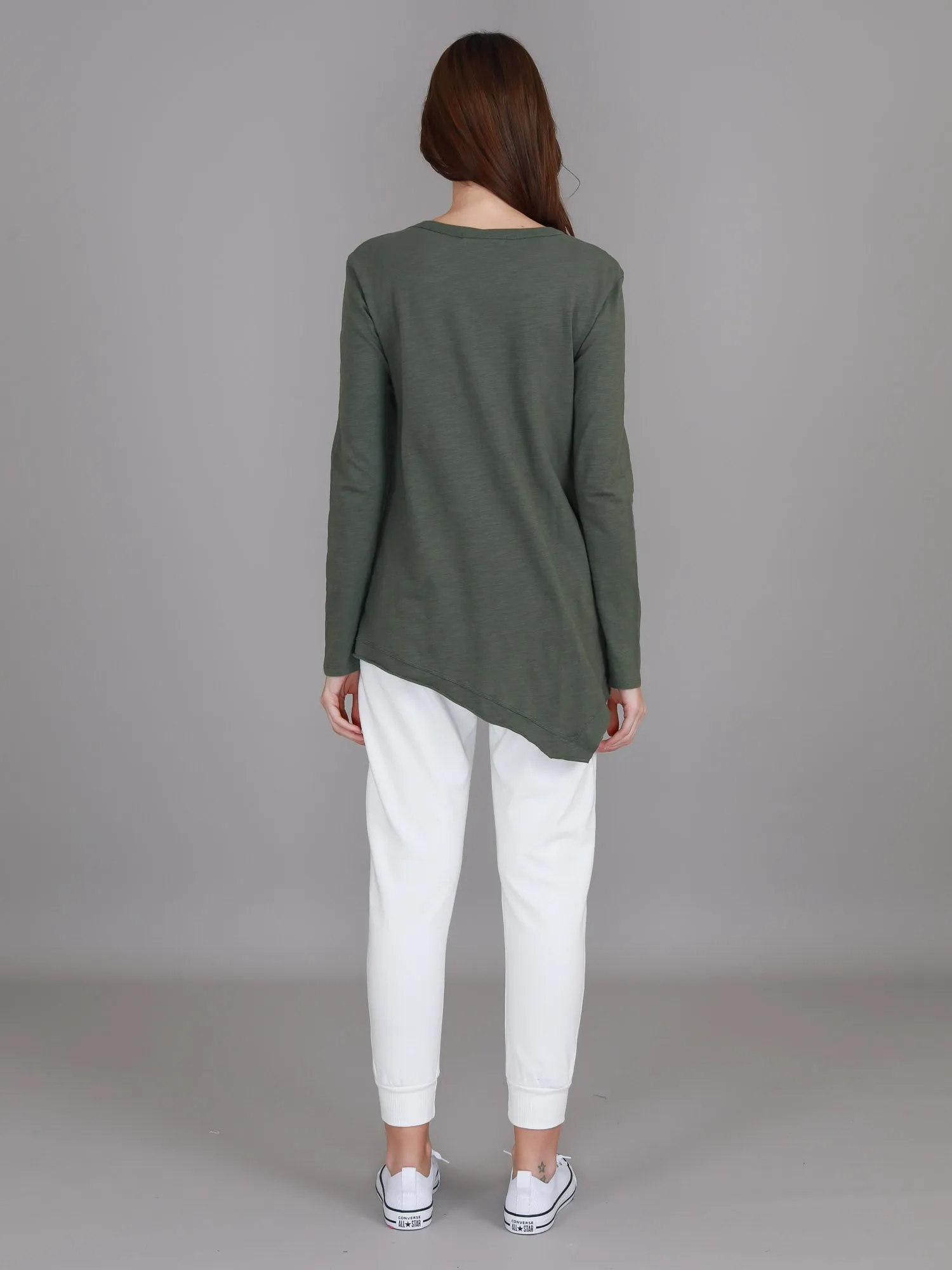Adelaide Asymmetrical Hem T Shirt