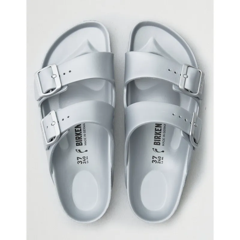 BIRKENSTOCK  Arizona EVA Narrow - Metallic Silver