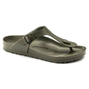 Birkenstock Womens Gizeh Eva Thong Sandal Khaki
