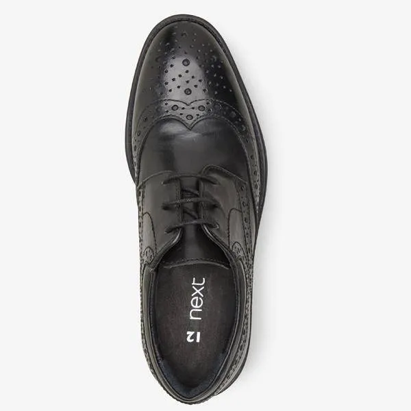 Black Leather Brogues (Older)