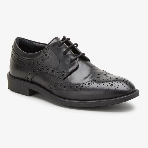 Black Leather Brogues (Older)