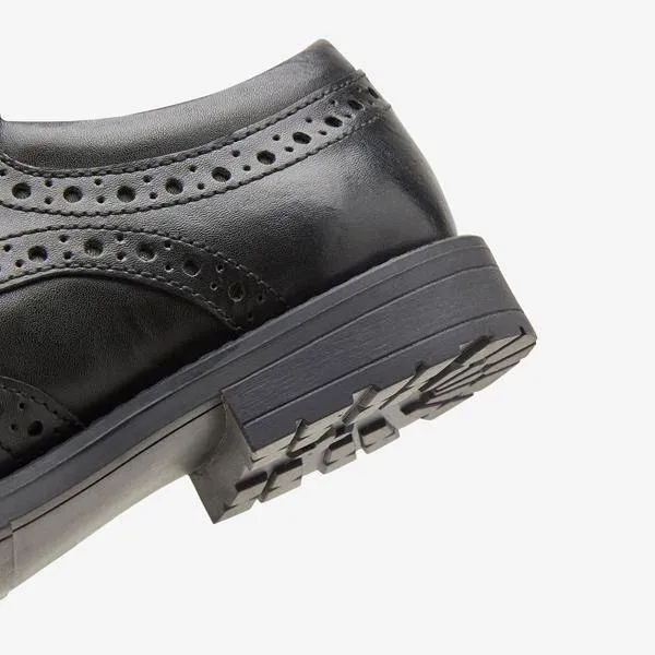 Black Leather Brogues (Older)