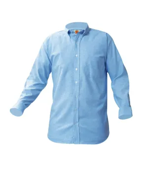 Boy Long Sleeve Oxford - Light Blue