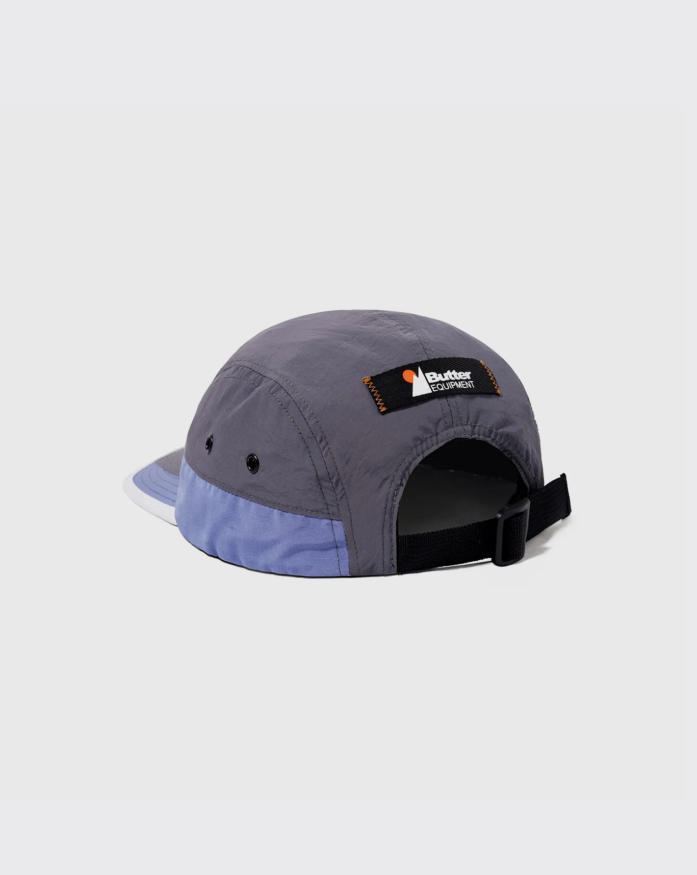 Butter Goods Ripstop Trail 5 Panel Hat - Slate/Steel