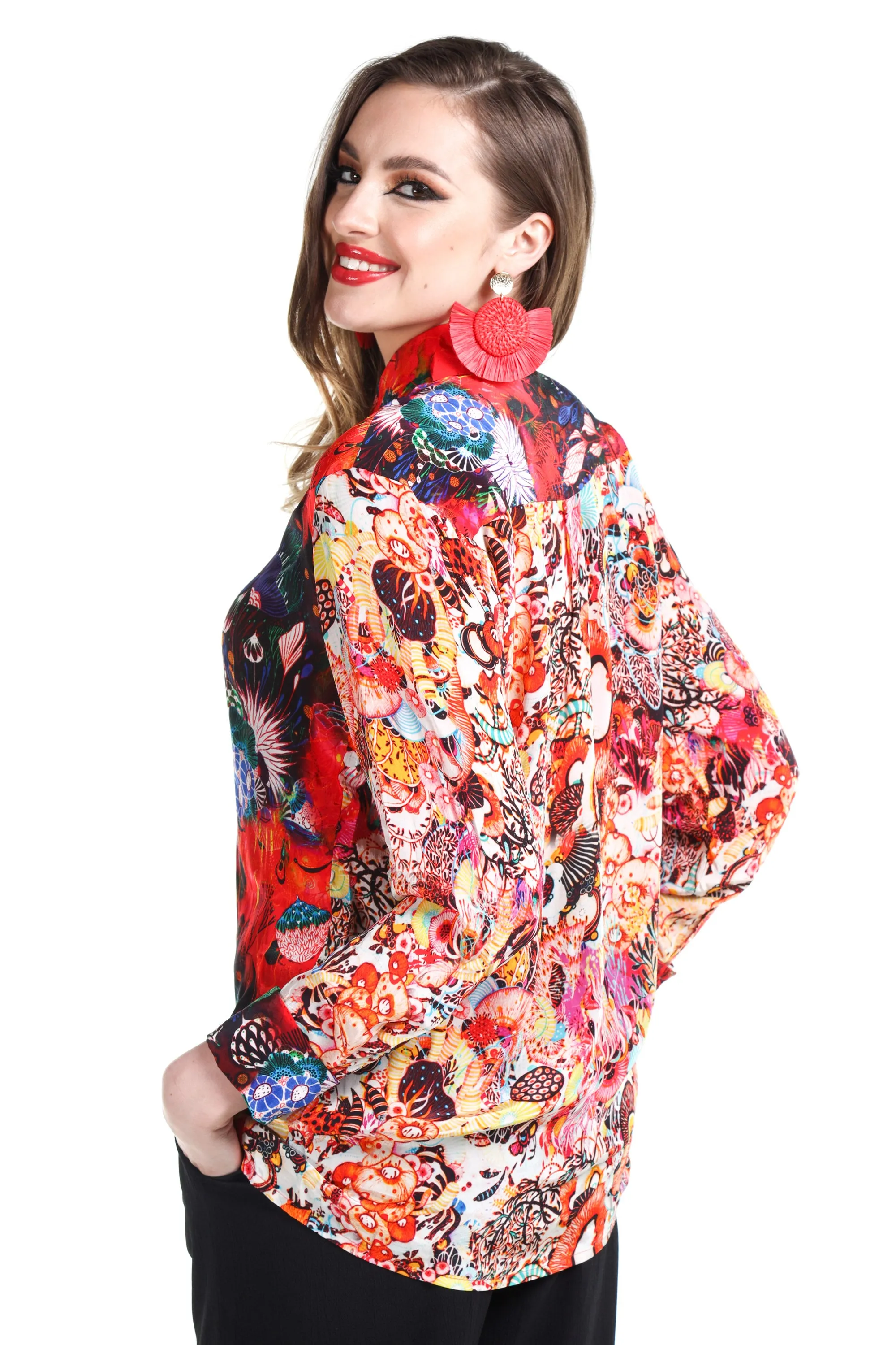 CORRALLE - COLLAR SHIRT