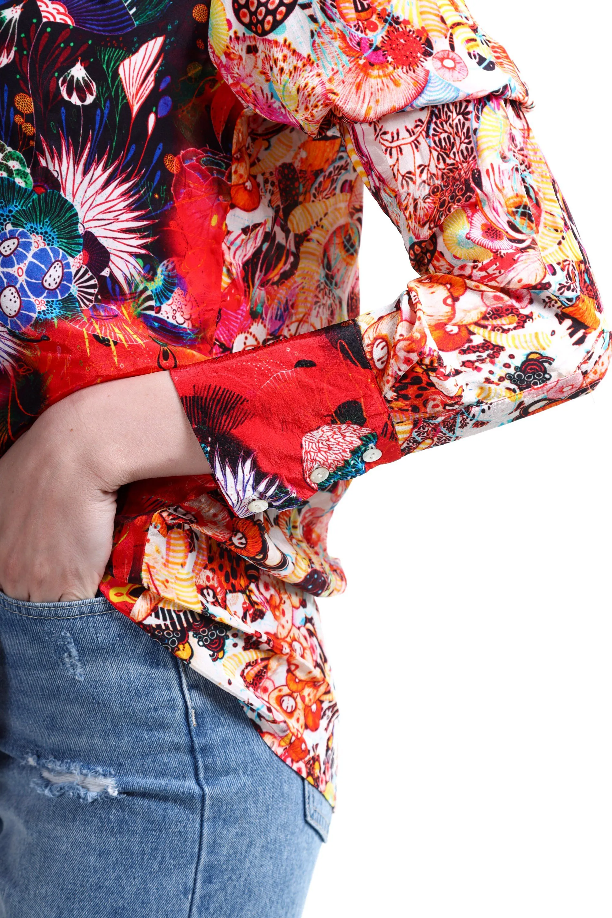 CORRALLE - COLLAR SHIRT