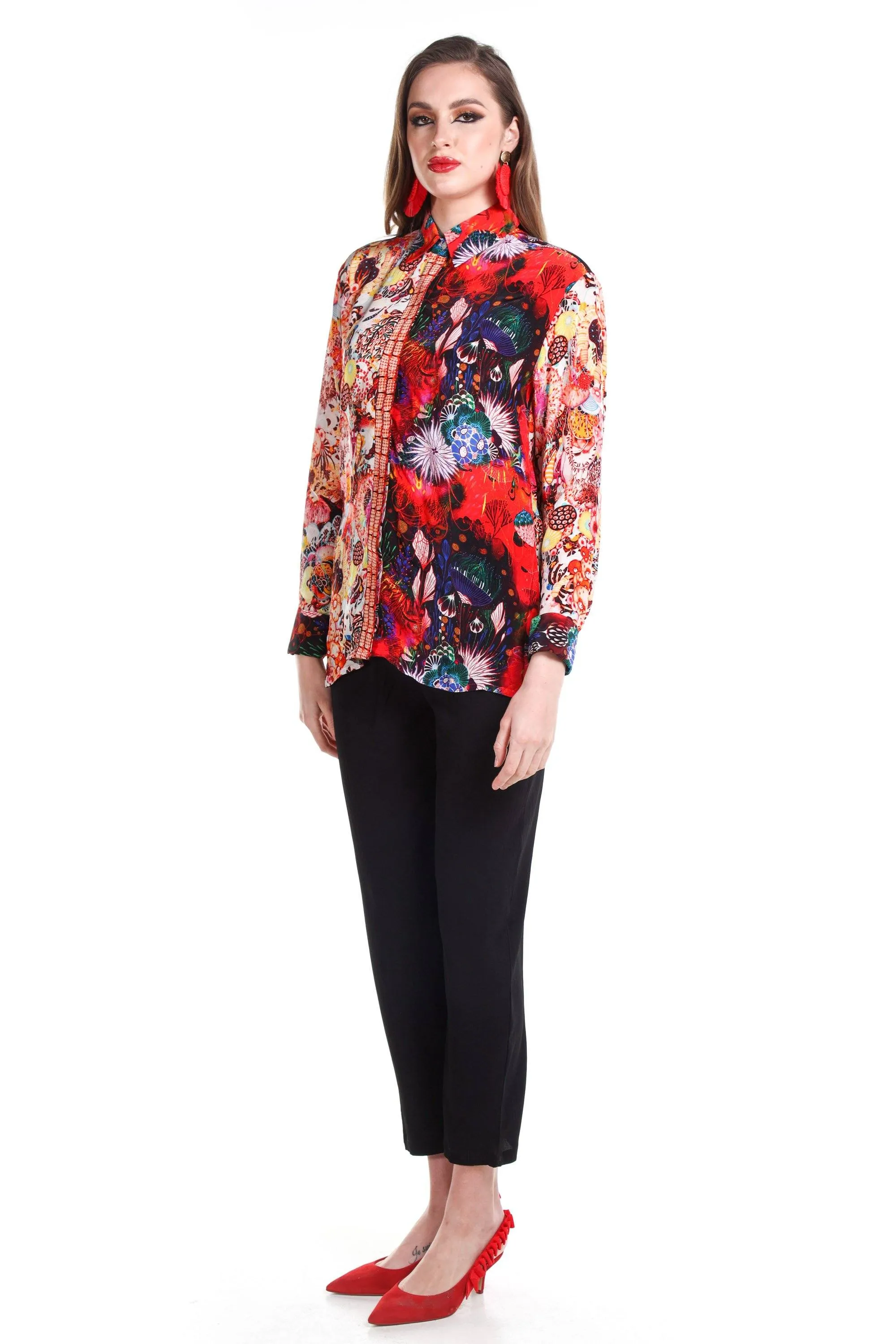 CORRALLE - COLLAR SHIRT