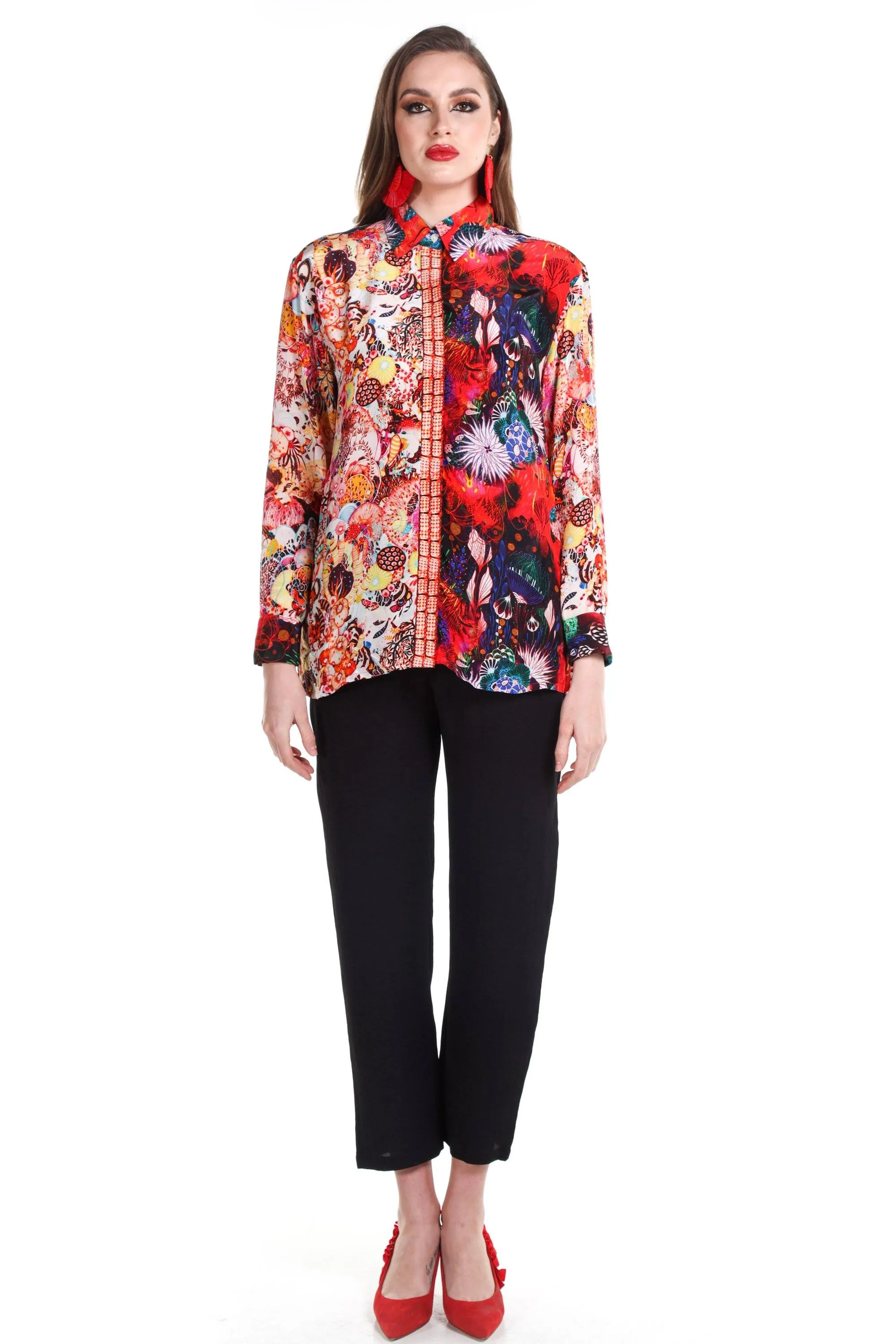 CORRALLE - COLLAR SHIRT