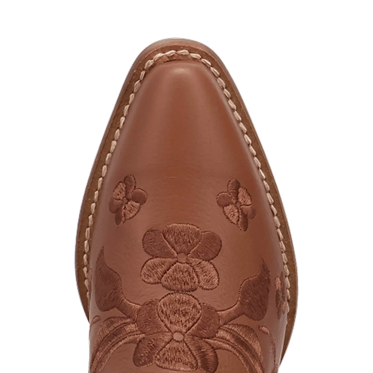 Dingo Womens Sweetheartie Brown Leather Cowboy Boots