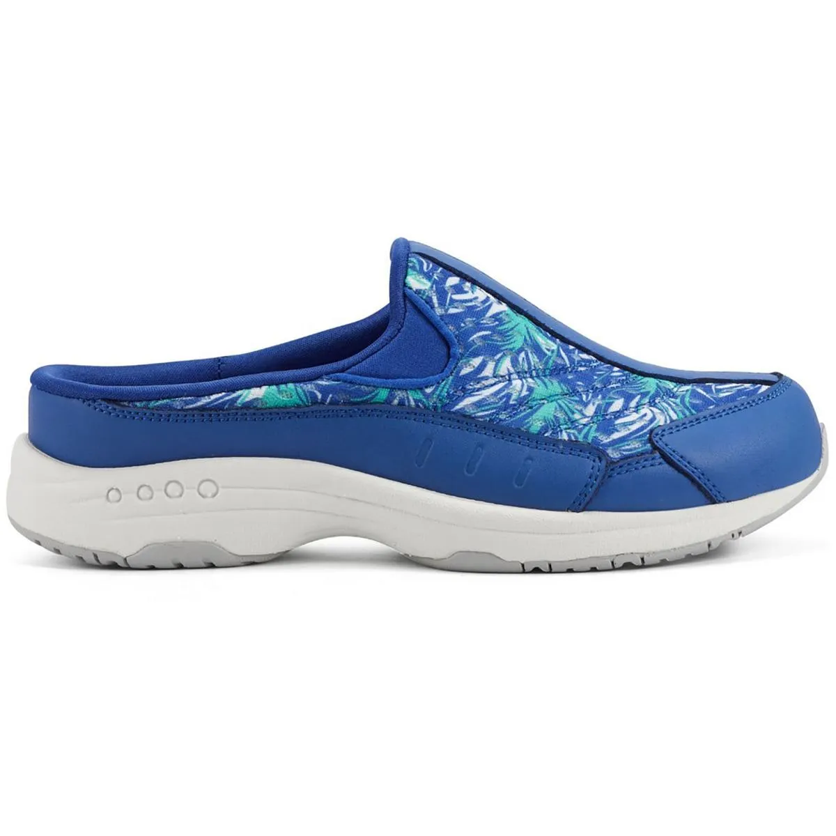 Easy Spirit Womens Travel Time 521 Leather Slip On Slides