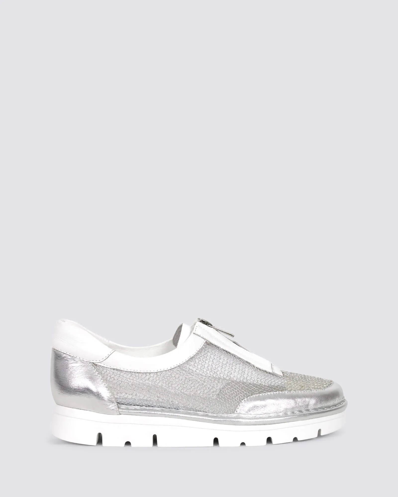 ESHE SNEAKERS SILVER/WHITE MULTI