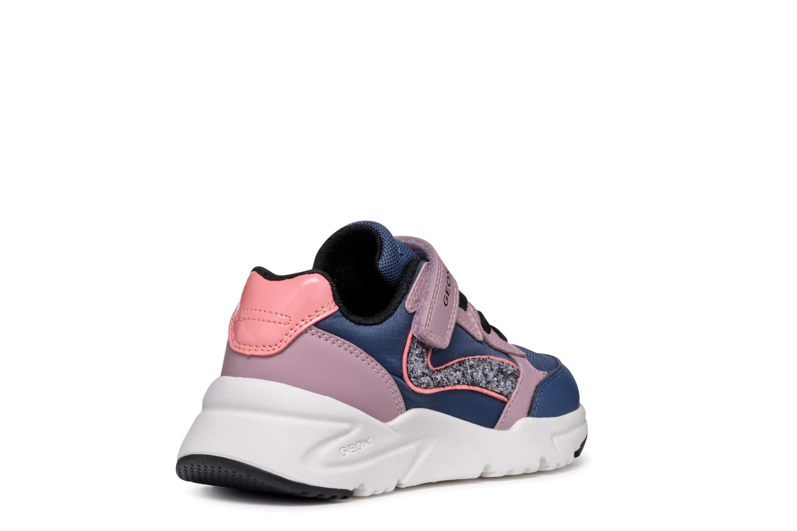 Geox Kids Trainers | Loftus Girl | Rose & Blue