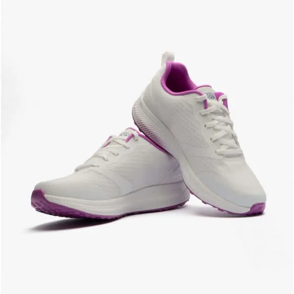 GO RUN CONSISTENT-INTENSIFY Ladies Lace-Up Trainers White/Purple