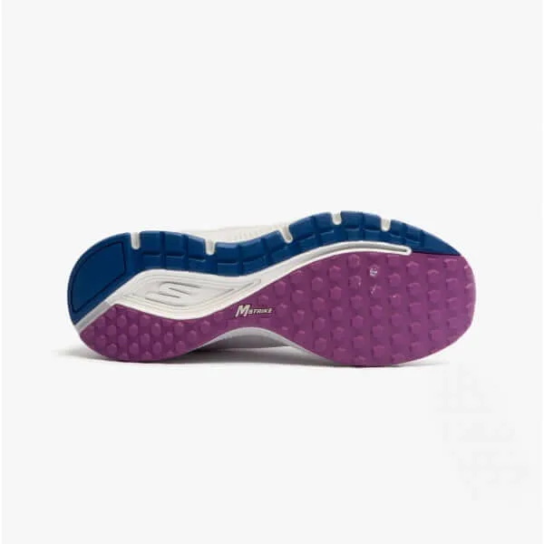 GO RUN CONSISTENT-INTENSIFY Ladies Lace-Up Trainers White/Purple
