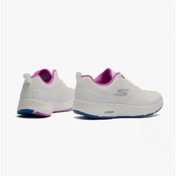 GO RUN CONSISTENT-INTENSIFY Ladies Lace-Up Trainers White/Purple