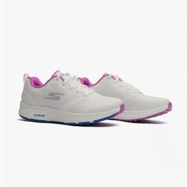 GO RUN CONSISTENT-INTENSIFY Ladies Lace-Up Trainers White/Purple