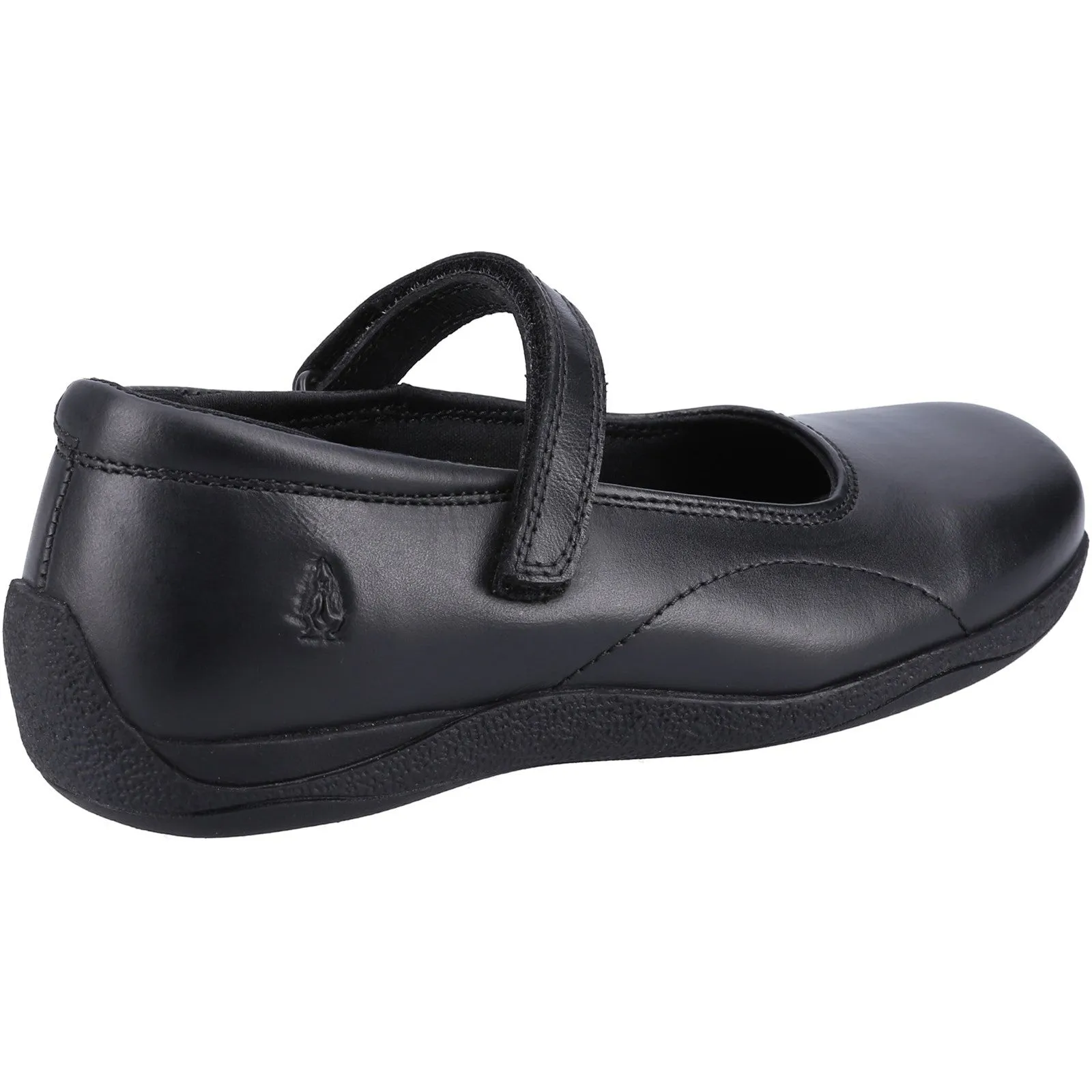 Hush Puppies Girls Aria School Shoes - Black