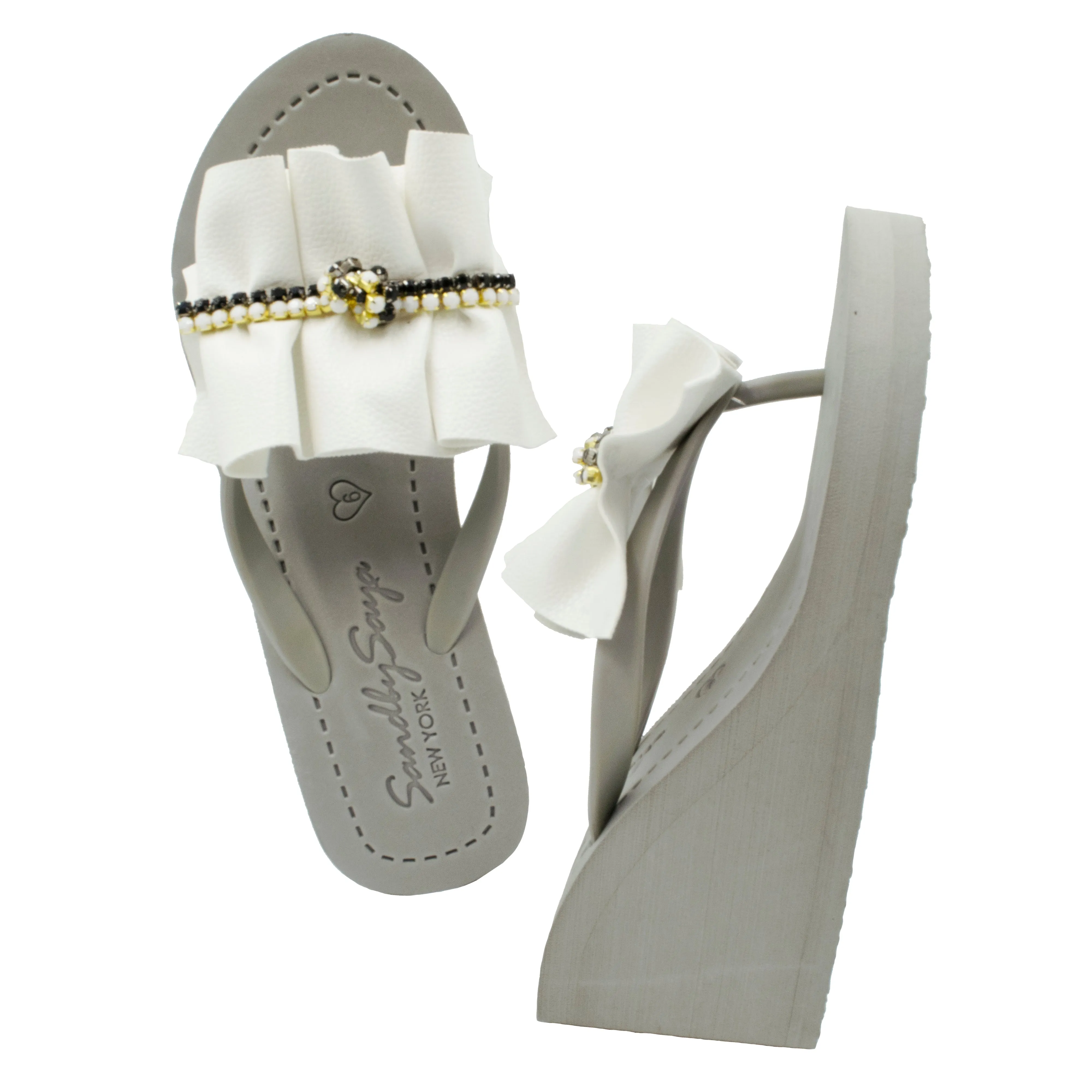 【JP】White Hudson - Women's High Wedge Japan stock【日本限定】