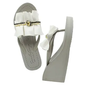 【JP】White Hudson - Women's High Wedge Japan stock【日本限定】
