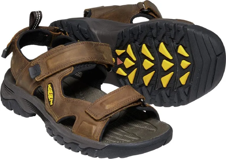 Keen Men's Targhee III Open Toe Sandal - Bison/Mulch 1022423
