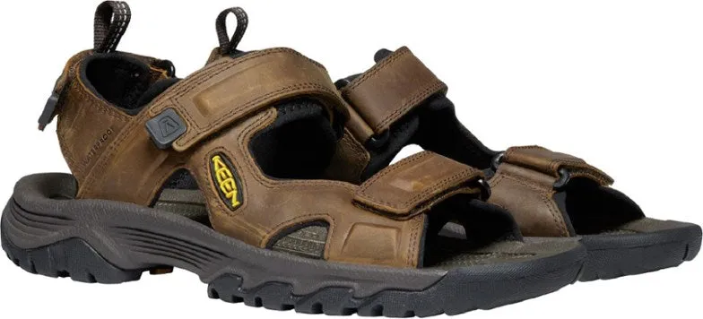 Keen Men's Targhee III Open Toe Sandal - Bison/Mulch 1022423