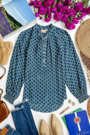 Lola Full Sleeve Silk Blouse