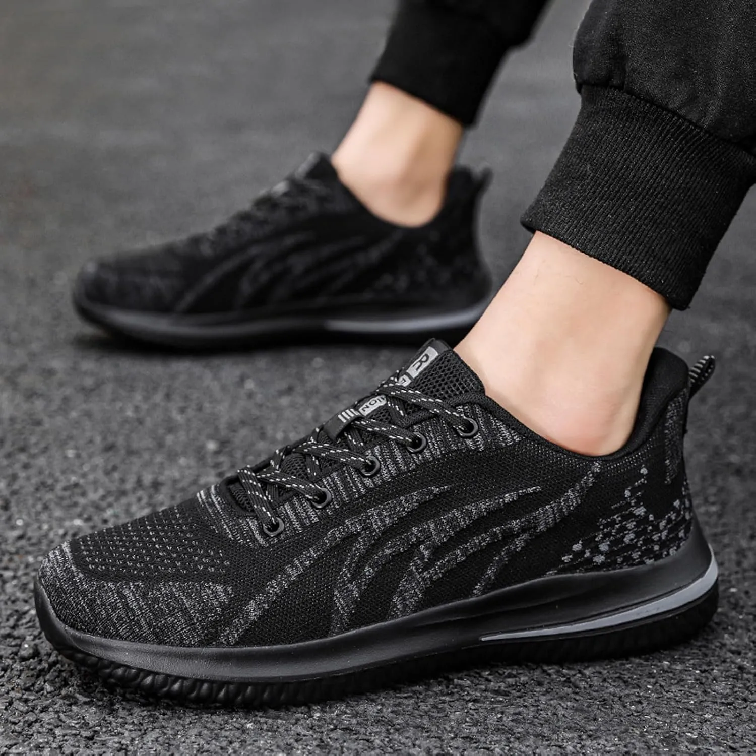 Men's Breathable Barefoot Shoes Breathable Casual Comfortable Walking Sneaker Outdoor Non Slip Jogging Sneakers