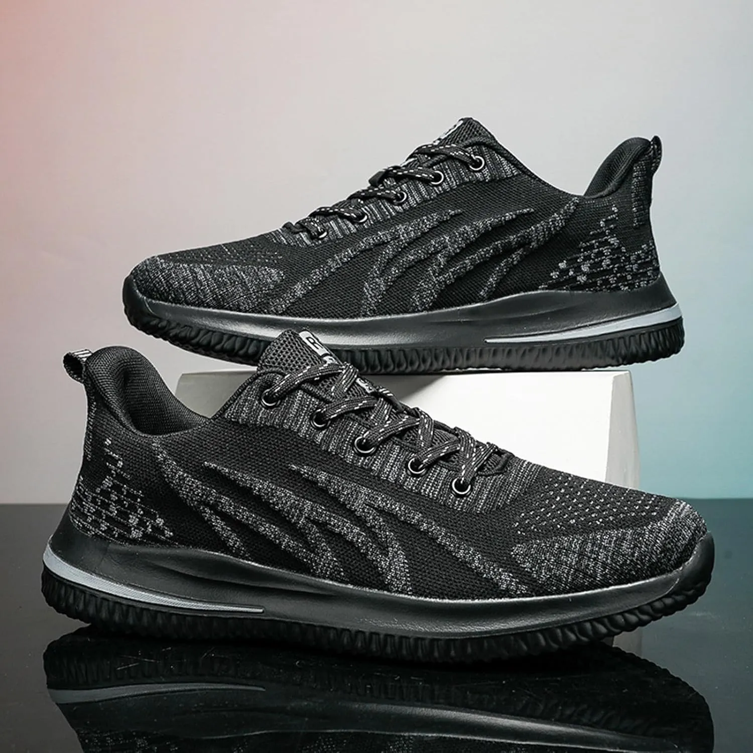 Men's Breathable Barefoot Shoes Breathable Casual Comfortable Walking Sneaker Outdoor Non Slip Jogging Sneakers