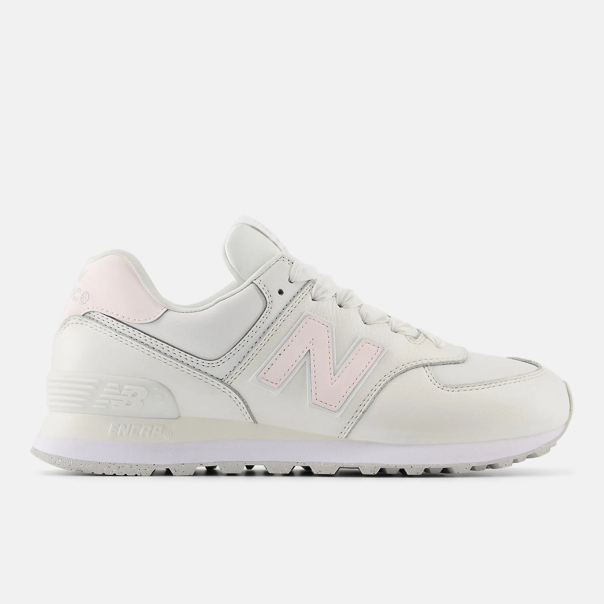 New Balance Womens 574 Fashion Trainers - Reflection / Washed Pink