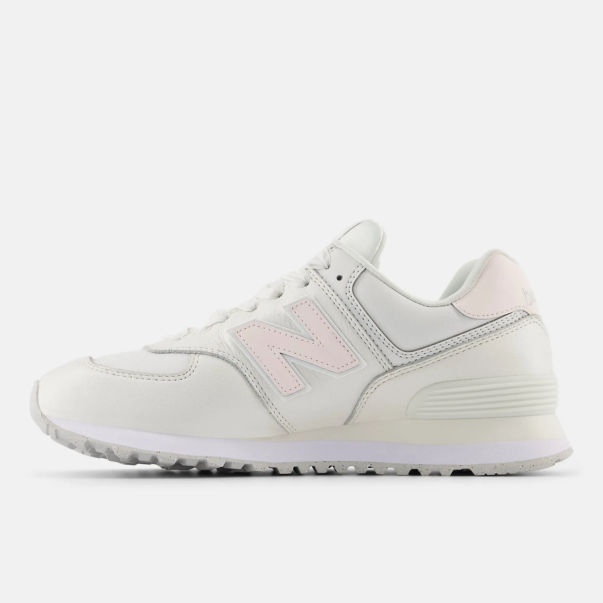 New Balance Womens 574 Fashion Trainers - Reflection / Washed Pink
