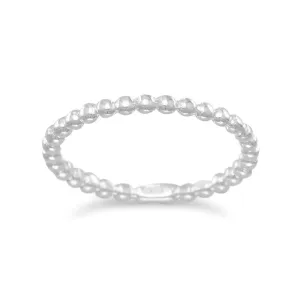 Polished Beaded Band