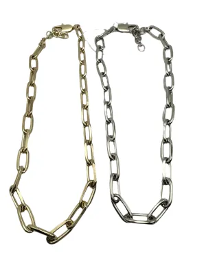 Polished Link Necklace