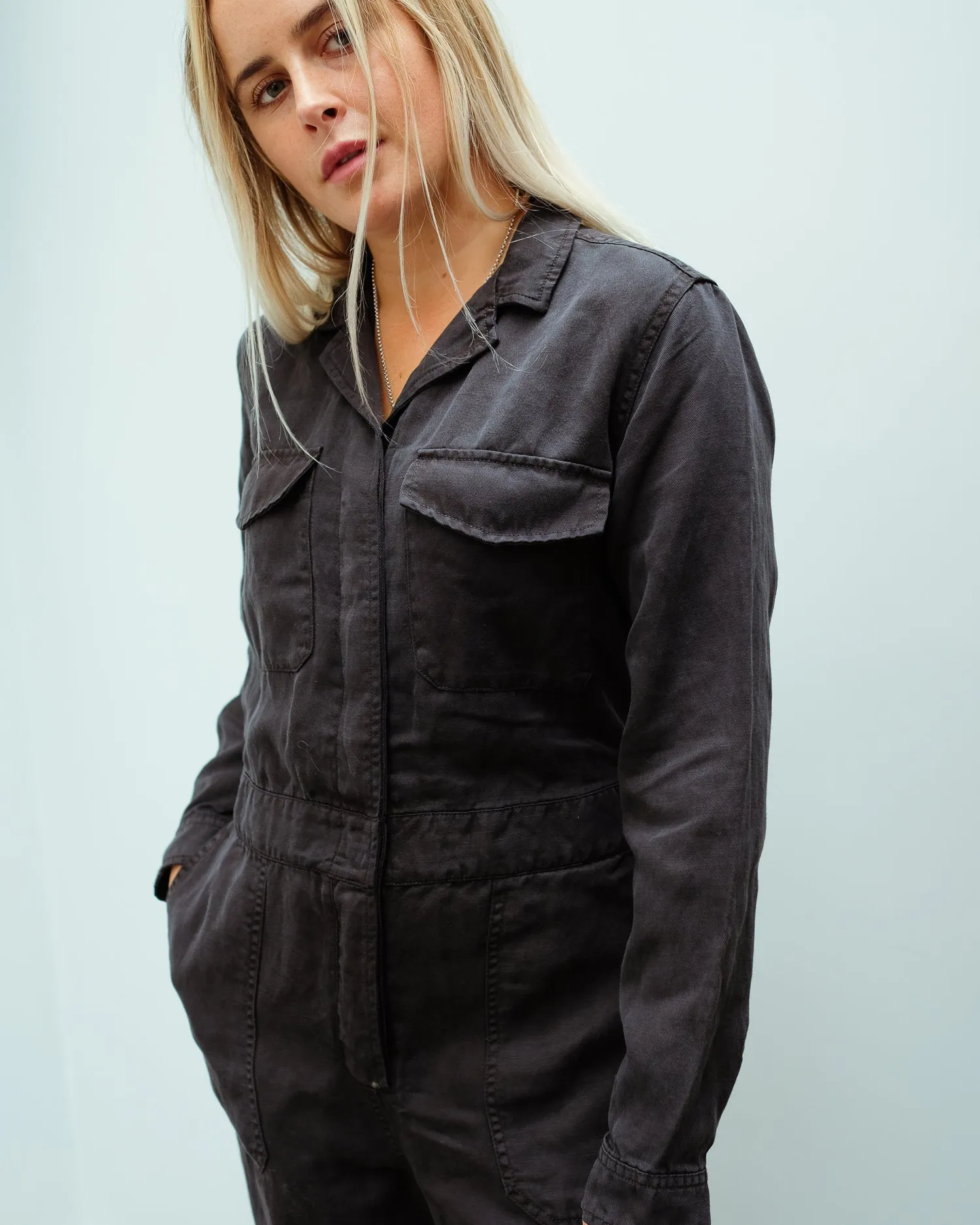 RAILS Dixon jumpsuit in coal