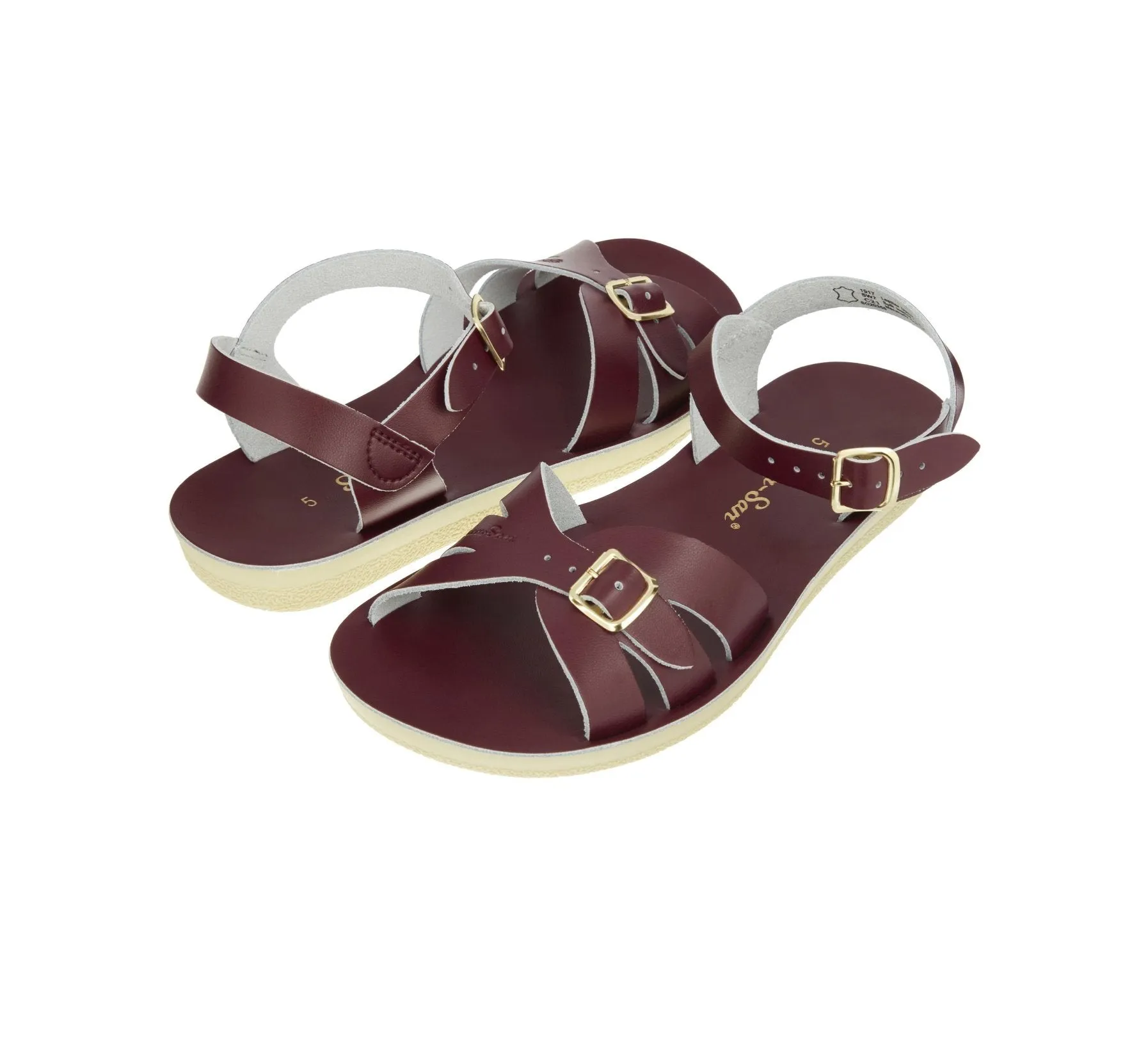 Salt Water Sandals Womens Boardwalk Sandal - Claret