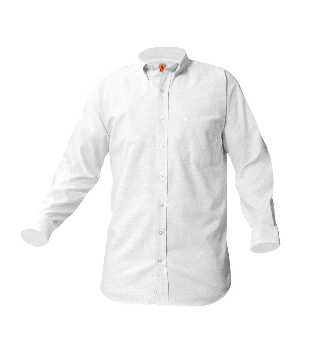 St. Mary Long Sleeve Logo Oxford